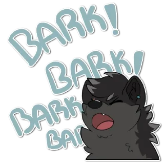 🐺 emoji Mery Telegram sticker 19 of 87