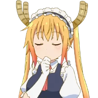 🤔 emoji Kobayashi by @raivozo Telegram sticker 8 of 118