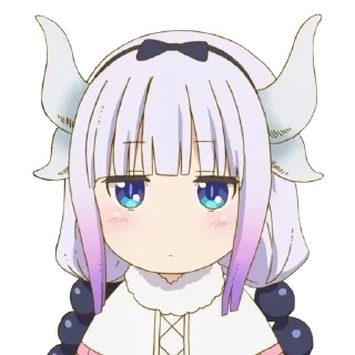 🙁 emoji Kobayashi by @raivozo Telegram sticker 22 of 118