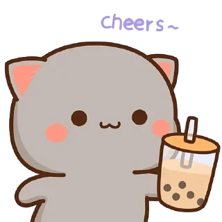 🧋 emoji ❤️𝆺𝅥⃞ͪ⃞⃞⃞͛⃞ ͣ ͬ goma peach @HD_S_T @Shahajadii Telegram sticker 20 of 85