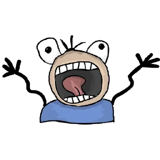 😱 emoji Memes Zap Telegram sticker 19 of 120