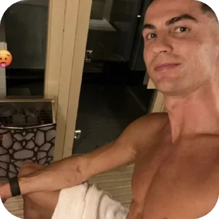 🫥 emoji cr7🇵🇹🐐 Telegram sticker 12 of 12