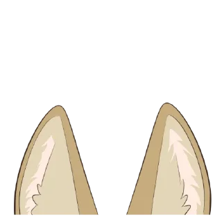 👂 emoji Foxy Telegram sticker 11 of 27