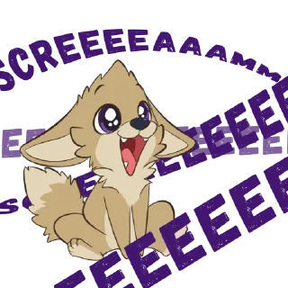 🔊 emoji Foxy Telegram sticker 14 of 27