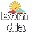 🌤 emoji Saudações - Napaula Telegram sticker 10 of 21