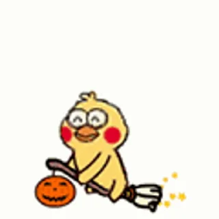😊 emoji 小黄鸡2 Telegram sticker 15 of 50