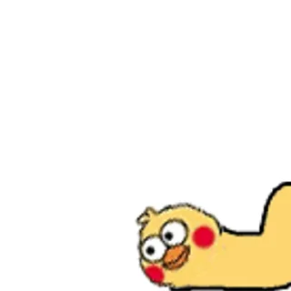 😊 emoji 小黄鸡2 Telegram sticker 21 of 50