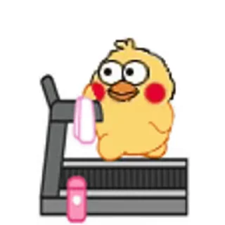 😊 emoji 小黄鸡 Telegram sticker 10 of 50