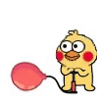 😊 emoji 小黄鸡2 Telegram sticker 24 of 50
