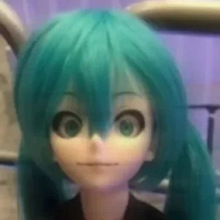 Sticker from hatsune miku