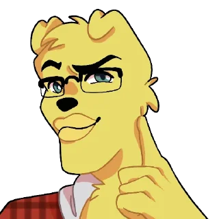 👆 emoji Jacob the Golden Telegram sticker 4 of 42