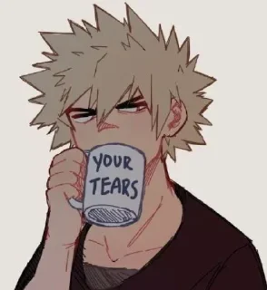 💥 emoji Bakugo Katsuki 💥 Telegram sticker 5 of 109