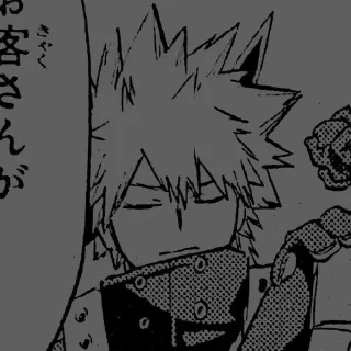 💥 emoji Bakugo Katsuki 💥 Telegram sticker 23 of 111