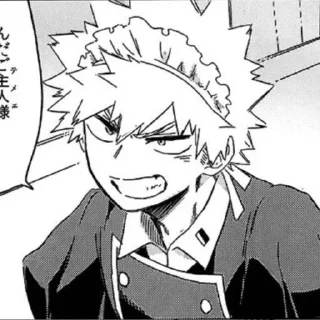 💥 emoji Bakugo Katsuki 💥 Telegram sticker 7 of 111