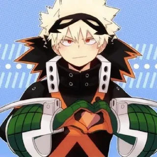 💥 emoji Bakugo Katsuki 💥 Telegram sticker 19 of 109