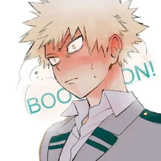 💥 emoji Bakugo Katsuki 💥 Telegram sticker 24 of 109