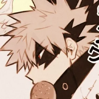 Sticker from Bakugo Katsuki 💥