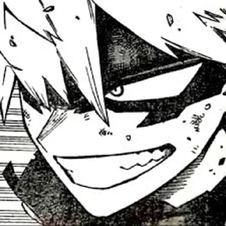 💥 emoji Bakugo Katsuki 💥 Telegram sticker 14 of 111
