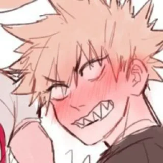 💥 emoji Bakugo Katsuki 💥 Telegram sticker 23 of 109