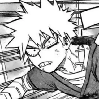 💥 emoji Bakugo Katsuki 💥 Telegram sticker 22 of 111