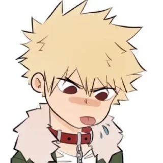 💥 emoji Bakugo Katsuki 💥 Telegram sticker 6 of 109