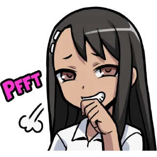🤭 emoji Nagatoro (Nanashi) Telegram sticker 5 of 42
