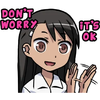 👌 emoji Nagatoro (Nanashi) Telegram sticker 15 of 42