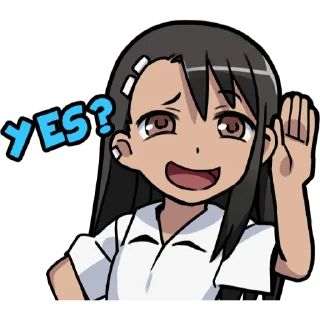 💁‍♀️ emoji Nagatoro (Nanashi) Telegram sticker 7 of 42