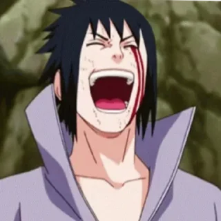 😆 emoji Sasuke @Zoro_sts Telegram sticker 23 of 38