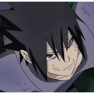 😠 emoji Sasuke @Zoro_sts Telegram sticker 15 of 38