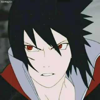 😠 emoji Sasuke @Zoro_sts Telegram sticker 17 of 38