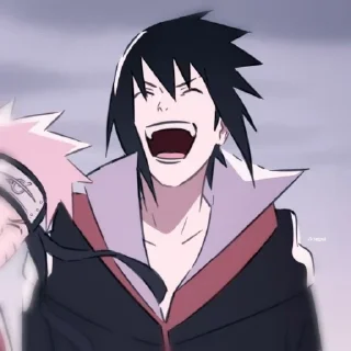 😄 emoji Sasuke @Zoro_sts Telegram sticker 20 of 38
