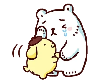 😊 emoji 布丁狗╳白白日記 為你加油應援篇 @kal_pc Telegram sticker 22 of 41