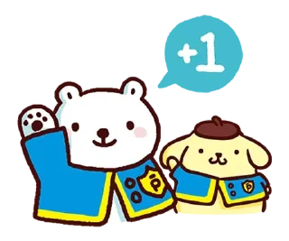 😊 emoji 布丁狗╳白白日記 為你加油應援篇 @kal_pc Telegram sticker 11 of 41