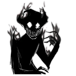 😈 emoji ༺᭄⃨ꕥANJO NEGRO♡‌𖣔❥̤͚̥֟ Telegram sticker 19 of 32