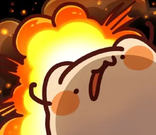 😊 emoji LV.58 野生喵喵怪(屬性:健康心靈) Telegram sticker 24 of 40