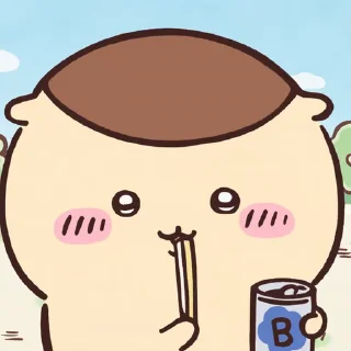 😊 emoji Chiikawa Usgai n others Telegram sticker 11 of 28