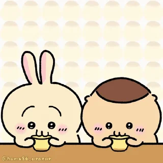 😊 emoji Chiikawa Usgai n others Telegram sticker 23 of 28