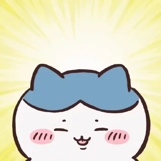 😊 emoji Chiikawa Usgai n others Telegram sticker 4 of 28