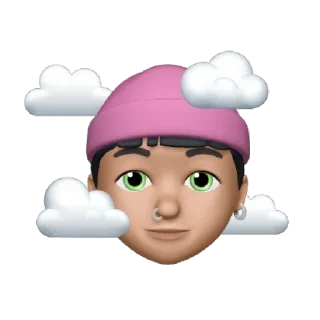 😶‍🌫️ emoji @maltrattandole Telegram sticker 13 of 47