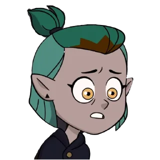 😟 emoji The Owl House Telegram sticker 23 of 56