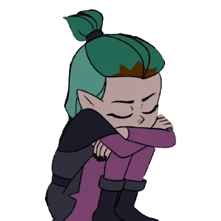 😔 emoji The Owl House Telegram sticker 21 of 56