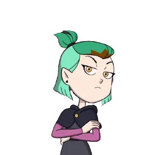 😒 emoji The Owl House Telegram sticker 13 of 56