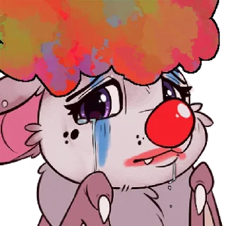 🤡 emoji Yurusa - Fruit Slice Telegram sticker 21 of 94
