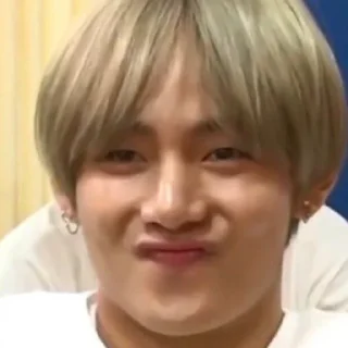 😏 emoji Kim Taehyung Telegram sticker 19 of 40