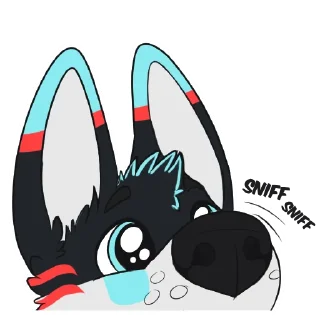 👃 emoji Dark Blizz Telegram sticker 10 of 80