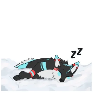 😴 emoji Dark Blizz Telegram sticker 18 of 80