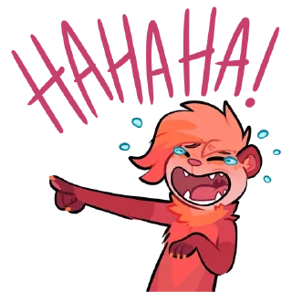 😂 emoji Fennel! Telegram sticker 2 of 76