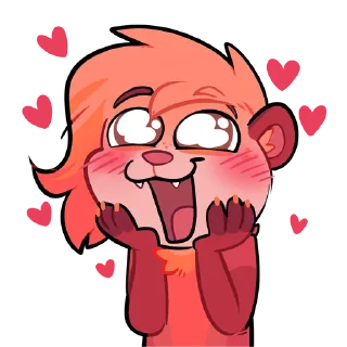 😍 emoji Fennel! Telegram sticker 20 of 76