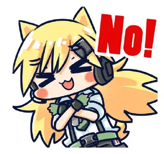 🚫 emoji 少女前线😭 Telegram sticker 7 of 71